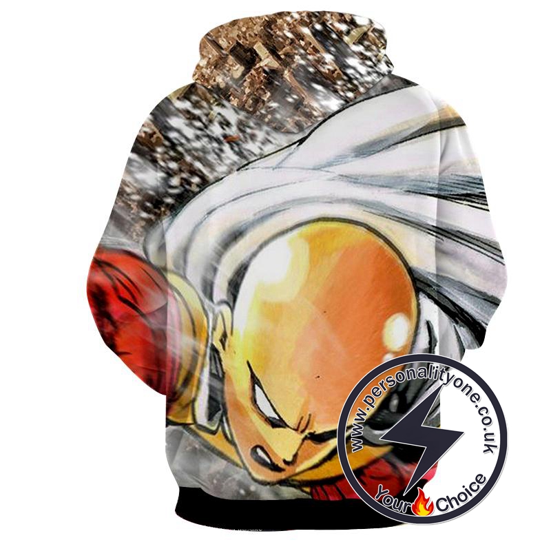 One Punch Man - Saitama 3D - Hoodies